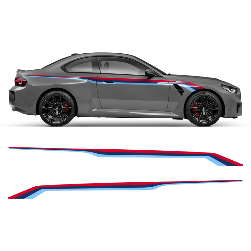 Motorsport Stripes Set, for BMW M2 G87