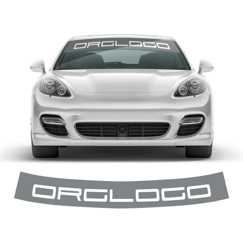 Windshield background decals, for Panamera