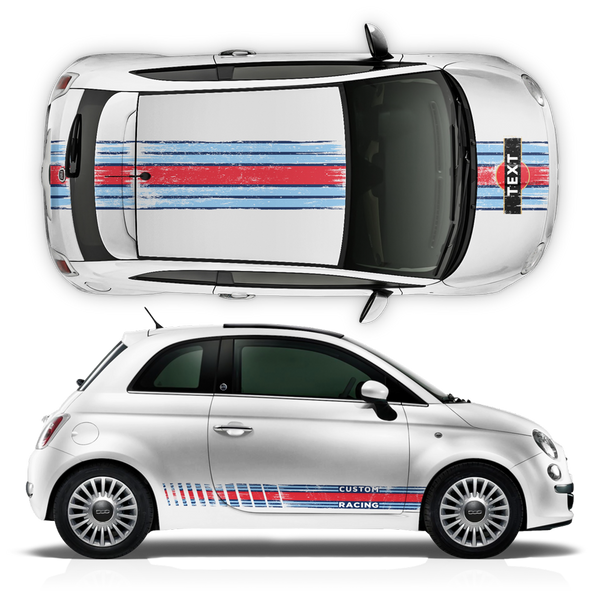 Decals, stripes & stickers for Fiat